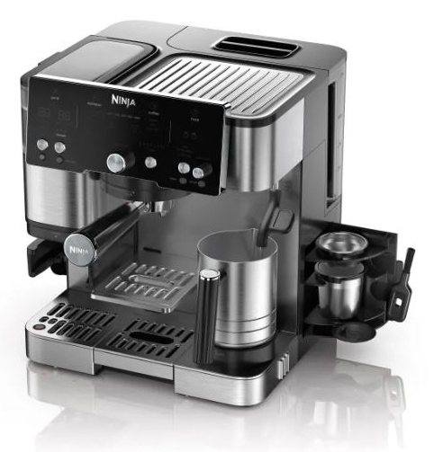 Ninja Luxe Premier ES501EU 2-in-1 kaffivél með kaffikvörn og mjólkurflóara - image 3 [5999d72304]