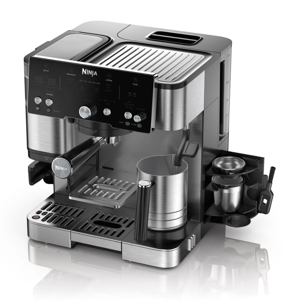 Ninja Luxe Premier ES501EU 2-in-1 kaffivél með kaffikvörn og mjólkurflóara - image 5 [2f89015d91]