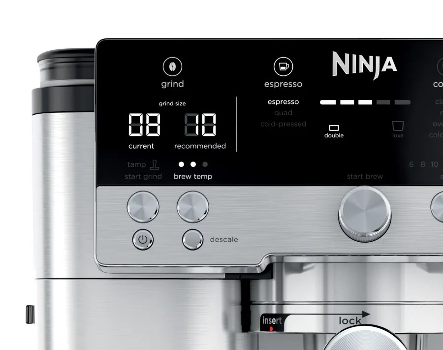 Ninja Luxe Premier ES601EU 3-in-1 kaffivél með kaffikvörn og mjólkurflóara - image 3 [6c07ca2857]