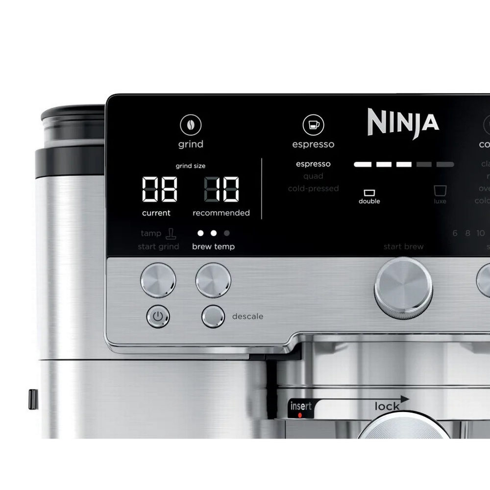 Ninja Luxe Premier ES601EU 3-in-1 kaffivél með kaffikvörn og mjólkurflóara - image 4 [e7f541006b]