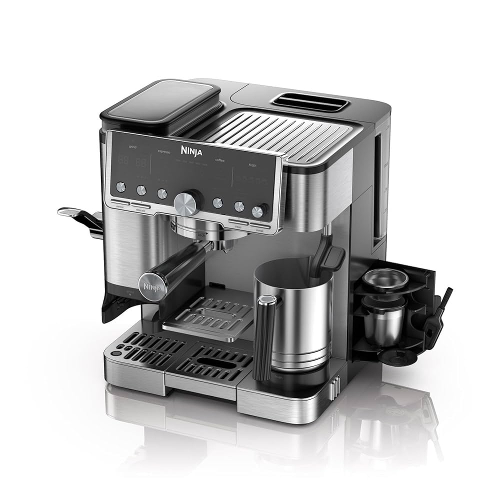 Ninja Luxe Premier ES701EU 4-in-1 kaffivél með kaffikvörn og mjólkurflóara - image 6 [aa8a1f34ac]