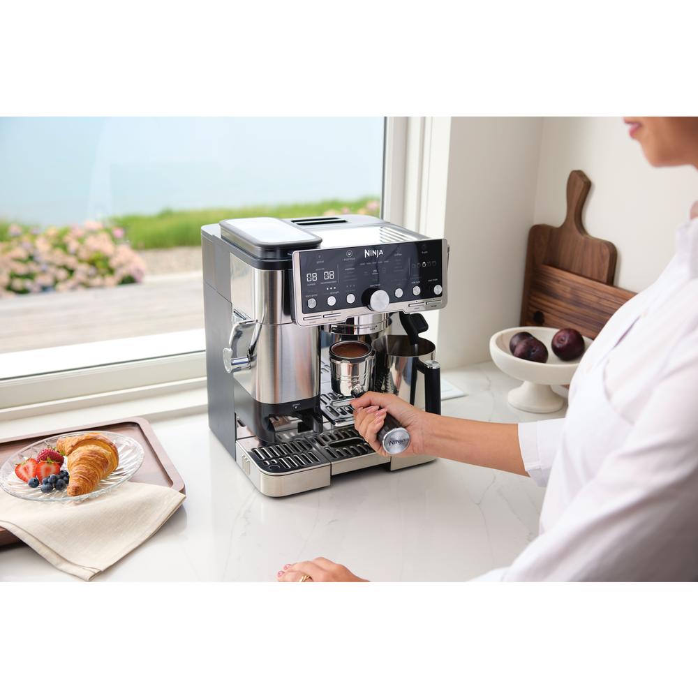 Ninja Luxe Premier ES701EU 4-in-1 kaffivél með kaffikvörn og mjólkurflóara - image 10 [f4b51d87e3]