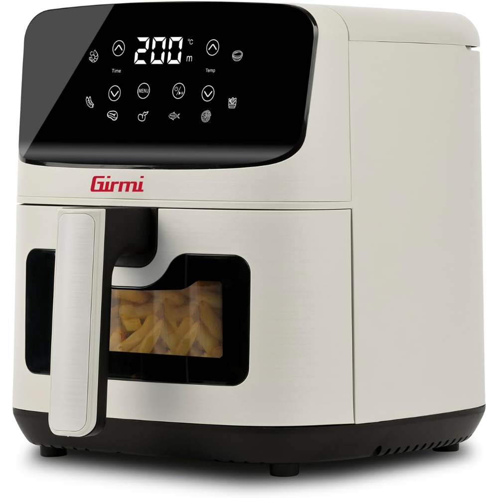 Girmi FG27 Ecofrit Lite 4.2L Air Fryer, Digital, 1500W, hvítur - image 3 [6d93039acf]
