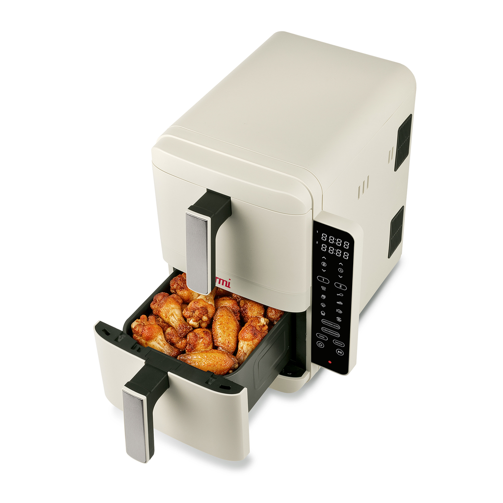 Girmi FG41 Ecofrit Dual tvöfaldur 4.5+4.5L Air Fryer, Digital, 2400W - image 3 [db1d88daf0]