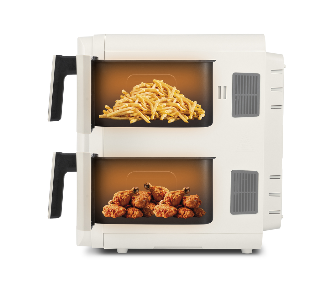 Girmi FG41 Ecofrit Dual tvöfaldur 4.5+4.5L Air Fryer, Digital, 2400W - image 9 [3ef6d69397]