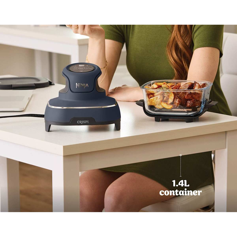 Ninja Crispi FN101EUGY ferða Air Fryer, 1.4L/3.8L, 1700W, Dökkblár - image 6 [c6a9ccd21a]