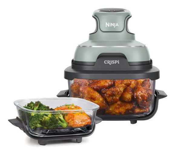 Ninja Crispi FN101EUSG ferða Air Fryer, 1.4L/3.8L, 1700W, Ljósgrænn - image 2 [0ab714a162]