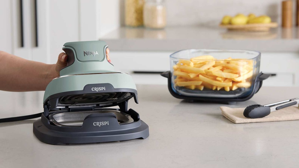 Ninja Crispi FN101EUSG ferða Air Fryer, 1.4L/3.8L, 1700W, Ljósgrænn - image 15 [8c77d3b4b3]