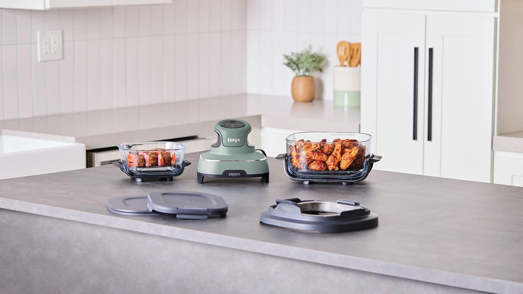 Ninja Crispi FN101EUSG ferða Air Fryer, 1.4L/3.8L, 1700W, Ljósgrænn - image 17 [736dd25e50]