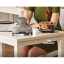 Ninja Crispi FN101EUST ferða Air Fryer, 1.4L/3.8L, 1700W, Ljósgrár - image 6 [60c29d836d]
