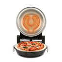 Girmi FP50 Quisipizza pizzuofn, 420°C, pizzusteinn, 1800W, svartur - image 3 [b340f92327]