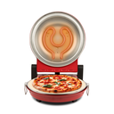 Girmi FP50 Quisipizza pizzuofn, 420°C, pizzusteinn, 1800W, rauður - image 3 [7ca26388d2]