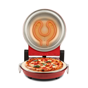 Girmi FP50 Quisipizza pizzuofn, 420°C, pizzusteinn, 1800W, rauður - image 4 [51d2e87a83]