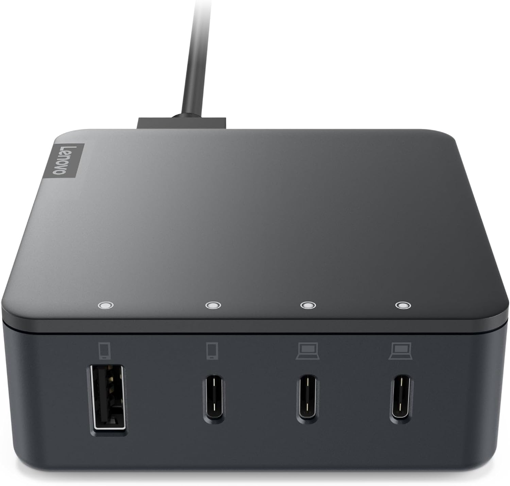 130W Lenovo GO 3x USB-C, 1x USB-A hleðslutæki - image 5 [c4059af64f]