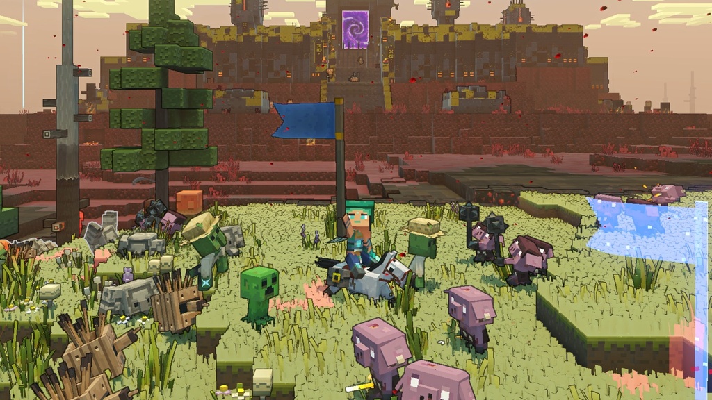 Minecraft Legends Deluxe útgáfa - PlayStation 5 tölvuleikur - image 7 [5a288428ee]