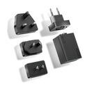 65W Lenovo USB-C PD EU/UK/US ferðahleðslutæki með USB-C kapli, svart - image 2 [8488c5f289]