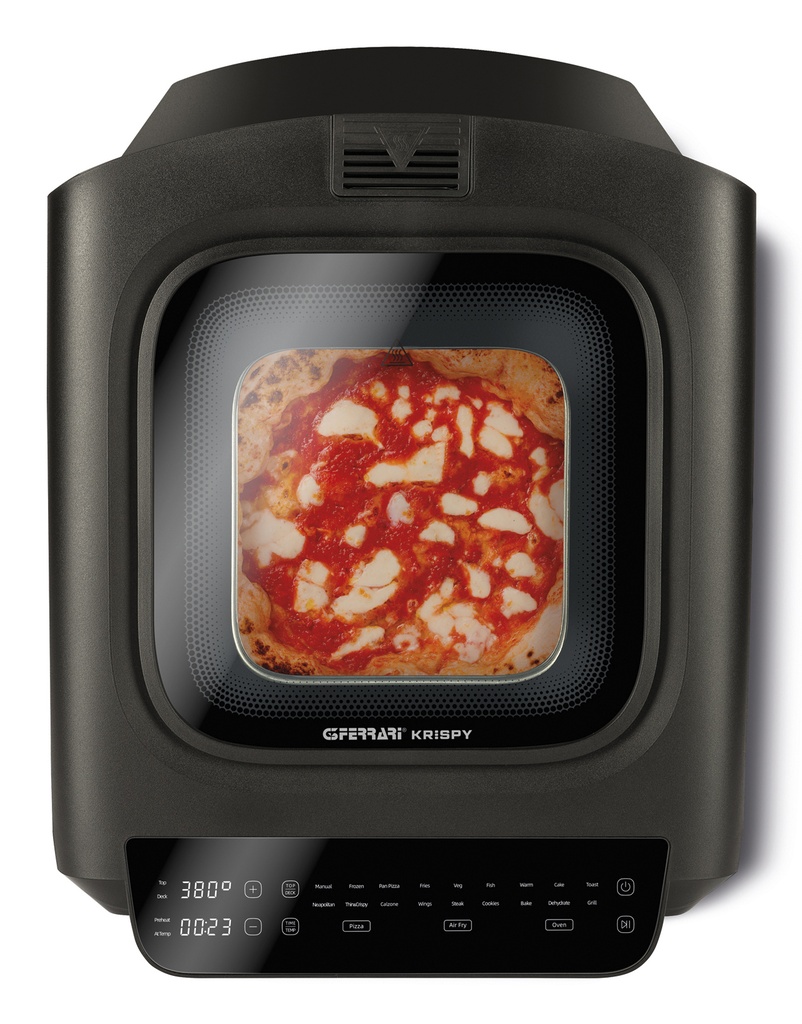 G3 Ferrari Krispy pizzuofn, 380°C, pizzaofn, svartur - image 7 [7fedb9c590]