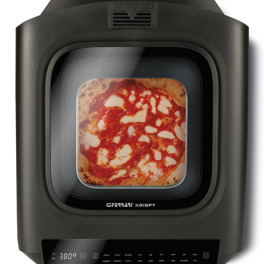 G3 Ferrari Krispy pizzuofn, 380°C, pizzaofn, svartur - image 8 [8440d06581]