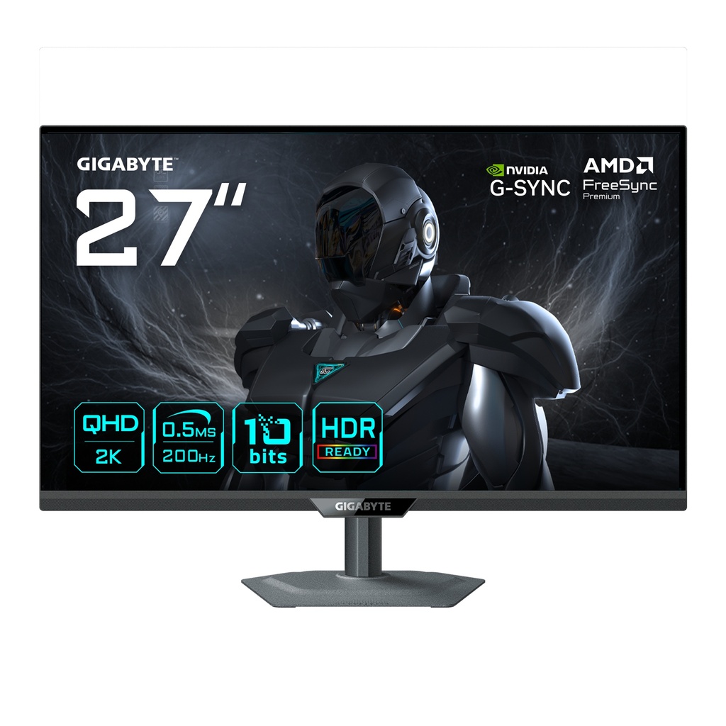 Gigabyte G27Q20 27" QHD IPS 200Hz 0.5ms leikjaskjár, svartur - image 2 [4ba5171c8d]