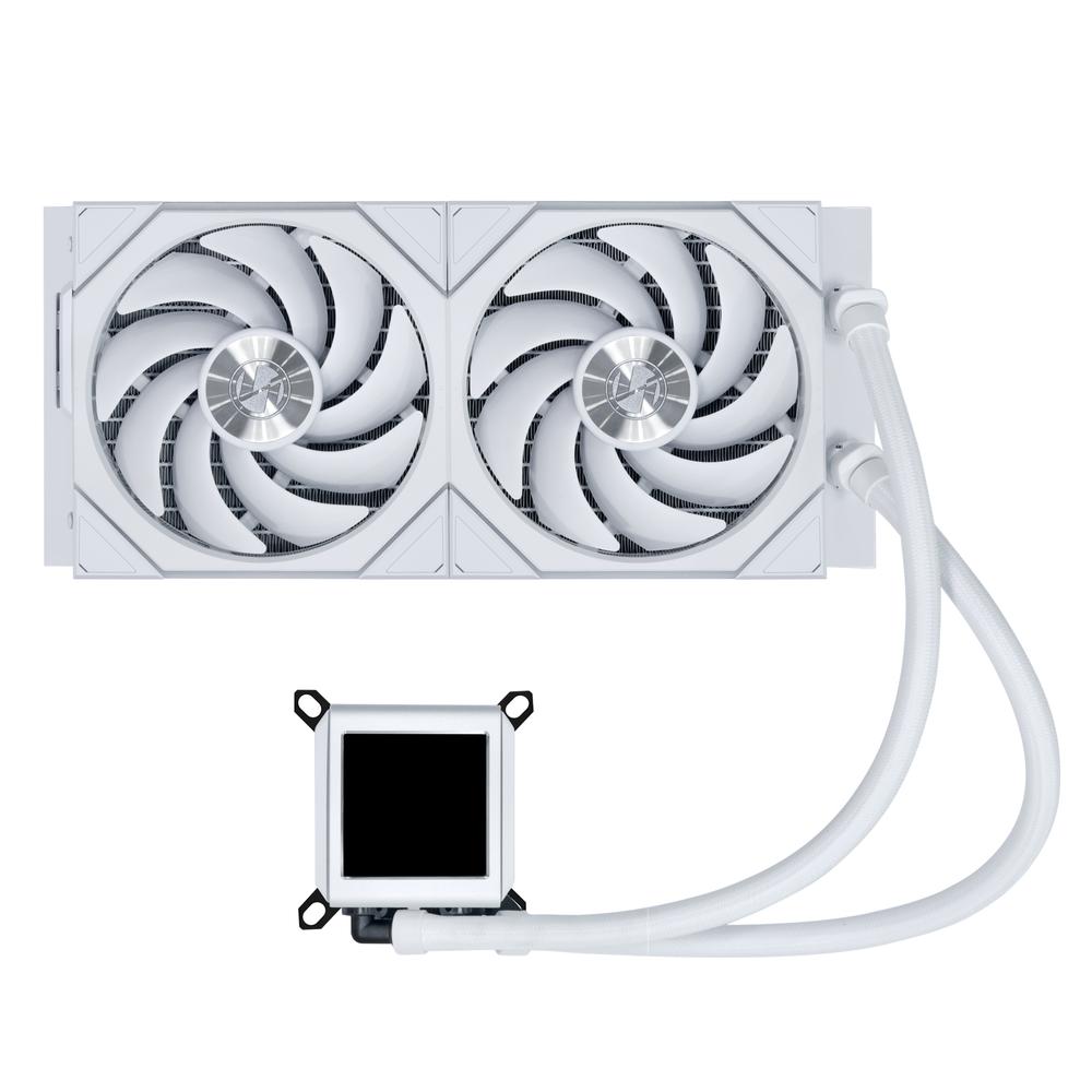 Lian Li Galahad II LCD 280mm TL Wireless RGB AIO vatnskæling, hvít - image 10 [784fb9d1ac]