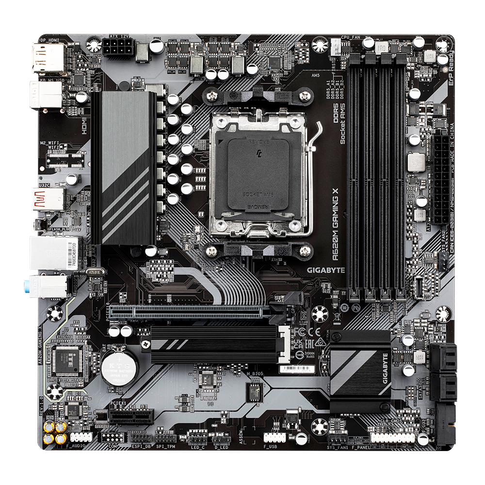 Gigabyte A620M Gaming X DDR5 móðurborð - image 2 [80a242d201]