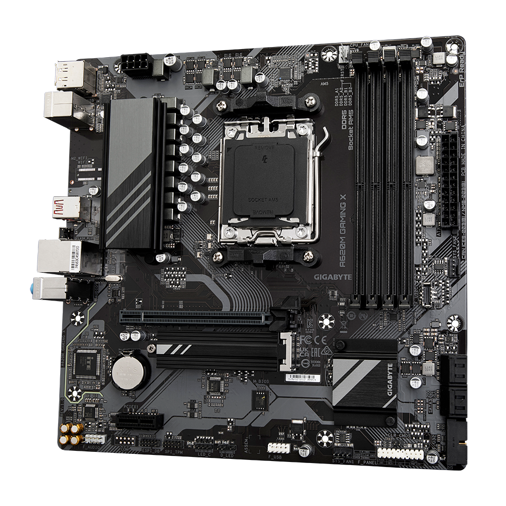 Gigabyte A620M Gaming X DDR5 móðurborð - image 4 [67d0b09017]