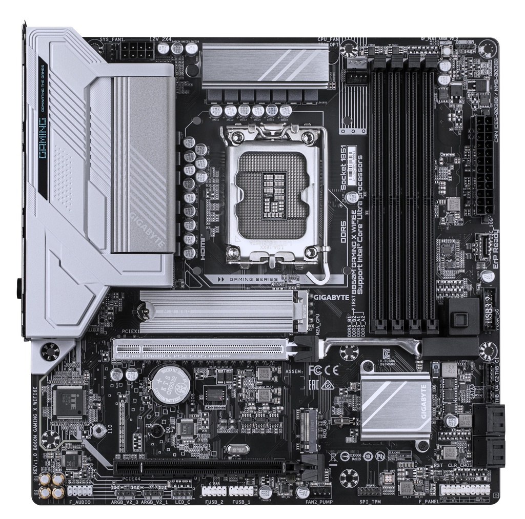 Gigabyte B860M Gaming X AX DDR5 móðurborð - image 5 [3ea06d225a]