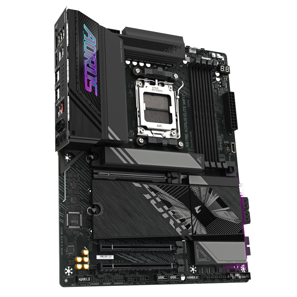 Gigabyte X870E Aorus Elite BE DDR5 móðurborð - image 3 [4810913a29]