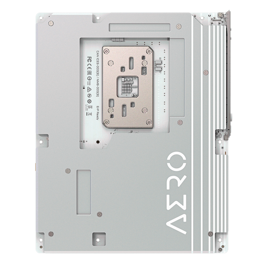 Gigabyte X870E Aero X3D X Wood DDR5 móðurborð, silfur/viðarlitur - image 10 [050a2c5741]