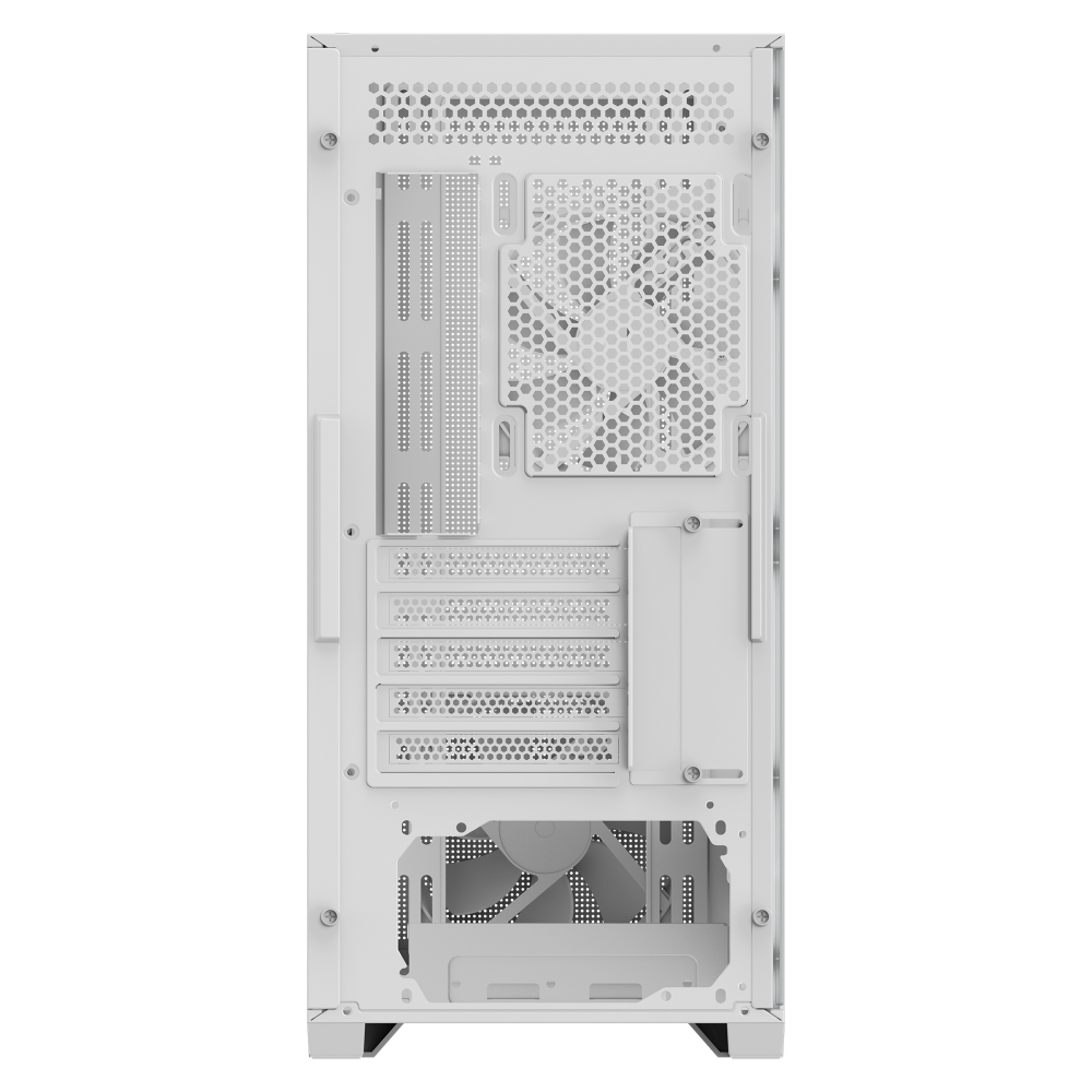 Gigabyte C102GI mATX turnkassi með glugga, hvítur - image 4 [dbdadc09ad]