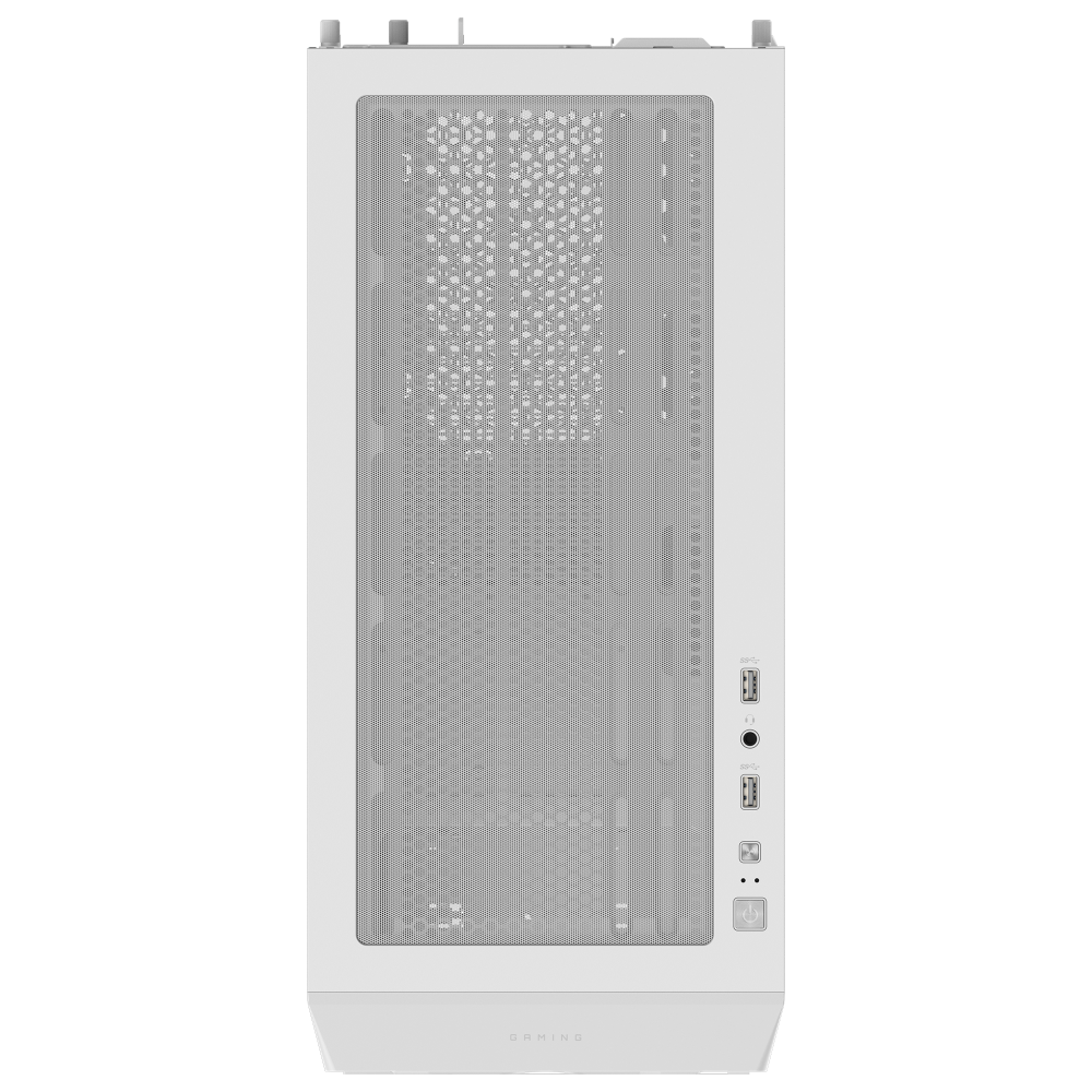 Gigabyte C102GI mATX turnkassi með glugga, hvítur - image 5 [9f2e36d4a6]