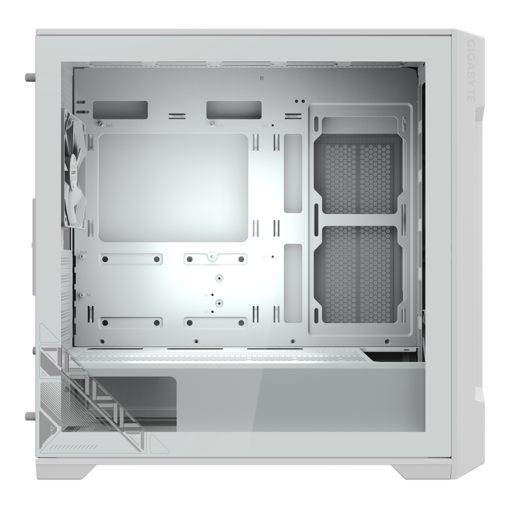 Gigabyte C102GI mATX turnkassi með glugga, hvítur - image 6 [36cdf0d268]