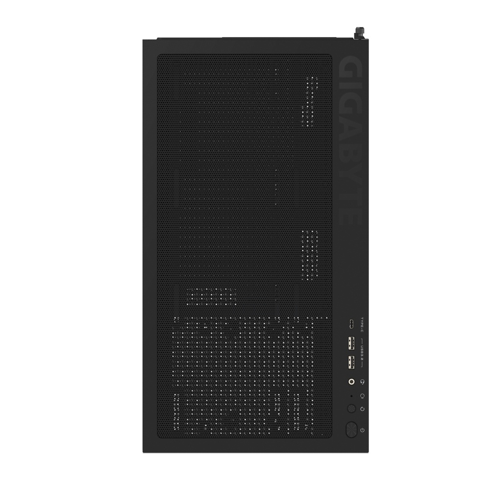 Gigabyte C500 Panoramic Stealth ATX turnkassi með glugga, svartur - image 5 [510f2953d2]