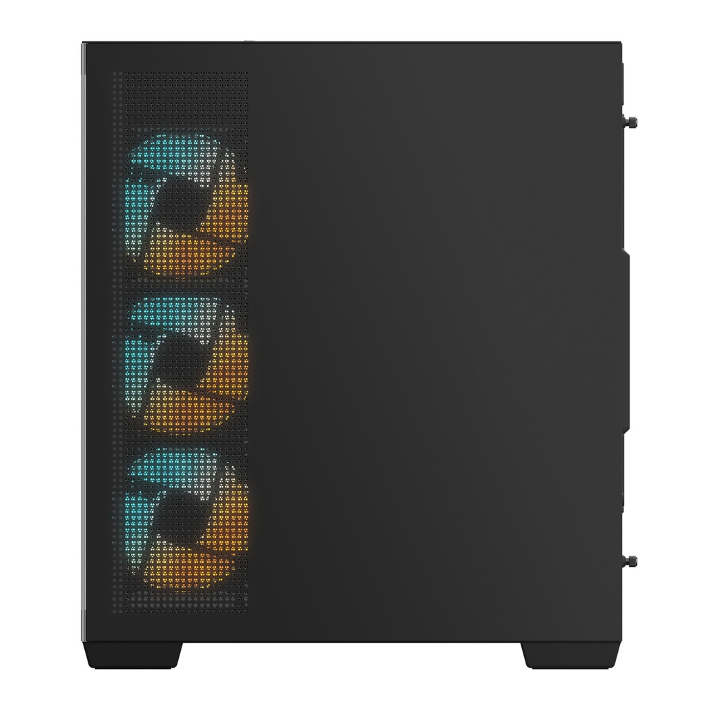 Gigabyte C500 Panoramic Stealth ATX turnkassi með glugga, svartur - image 13 [61fc77786a]