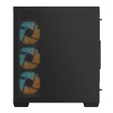 Gigabyte C500 Panoramic Stealth ATX turnkassi með glugga, svartur - image 13 [61fc77786a]