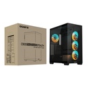 Gigabyte C500 Panoramic Stealth ATX turnkassi með glugga, svartur - image 15 [a589a80327]