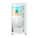 Gigabyte C500 Panoramic Stealth ATX turnkassi með glugga, hvítur - image 6 [b178efbb33]