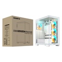 Gigabyte C500 Panoramic Stealth ATX turnkassi með glugga, hvítur - image 16 [677476e39d]
