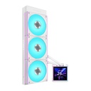 Lian-Li HydroShift II LCD-S 360mm RGB AIO vatnskæling, hvít - image 3 [edb1b3d341]