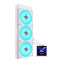 Lian-Li HydroShift II LCD-S 360mm RGB AIO vatnskæling, hvít - image 4 [dcb2ab9534]