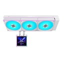 Lian-Li HydroShift II LCD-S 360mm RGB AIO vatnskæling, hvít - image 6 [963776d77b]