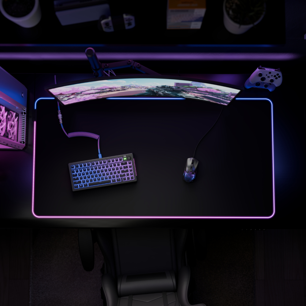 Glorious 3XL MousePad 2 GLED RGB músarmotta, svört - image 10 [ca37ce4e6a]