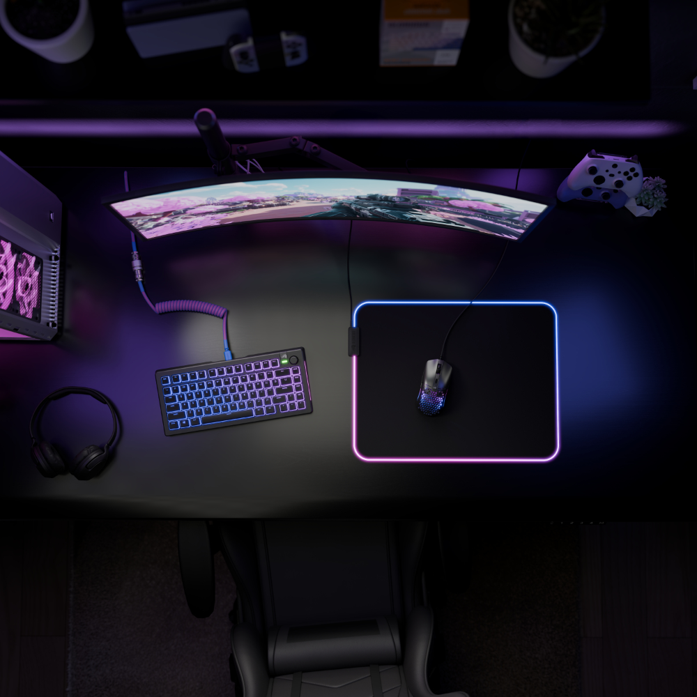 Glorious XL MousePad 2 GLED RGB músarmotta, svört - image 10 [a6abf60f70]