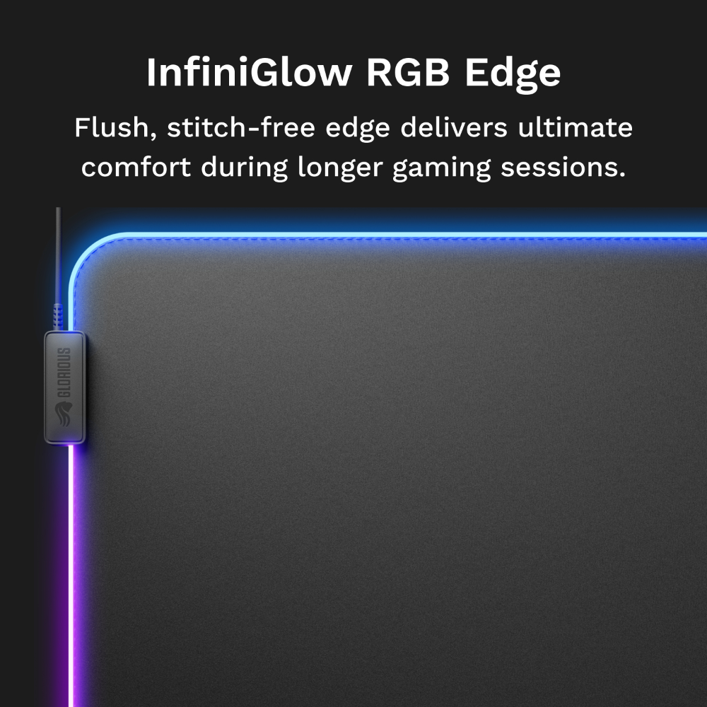 Glorious XXL MousePad 2 GLED RGB músarmotta, svört - image 20 [d554d43bb1]