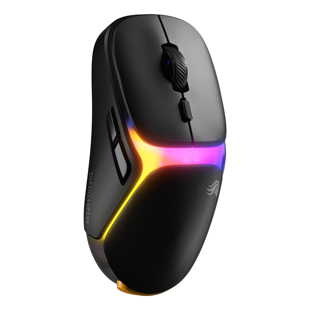 Glorious Model O 3 InfinitePlay þráðlaus Multi-Device, 8K Polling 30K Optical RGB leikjamús, svört - image 7 [22e53f2186]