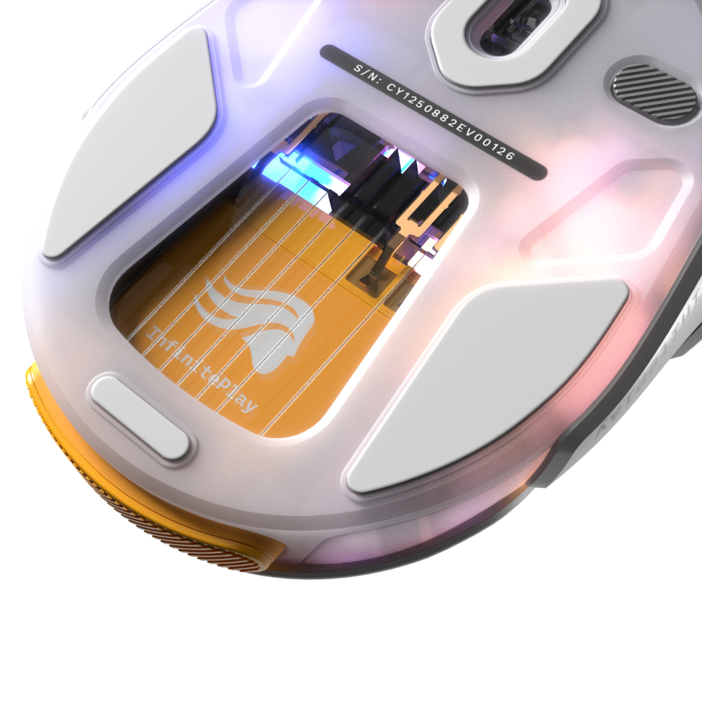 Glorious Model O 3 InfinitePlay þráðlaus Multi-Device, 8K Polling 30K Optical RGB leikjamús, hvít - image 19 [5dbc54ff49]