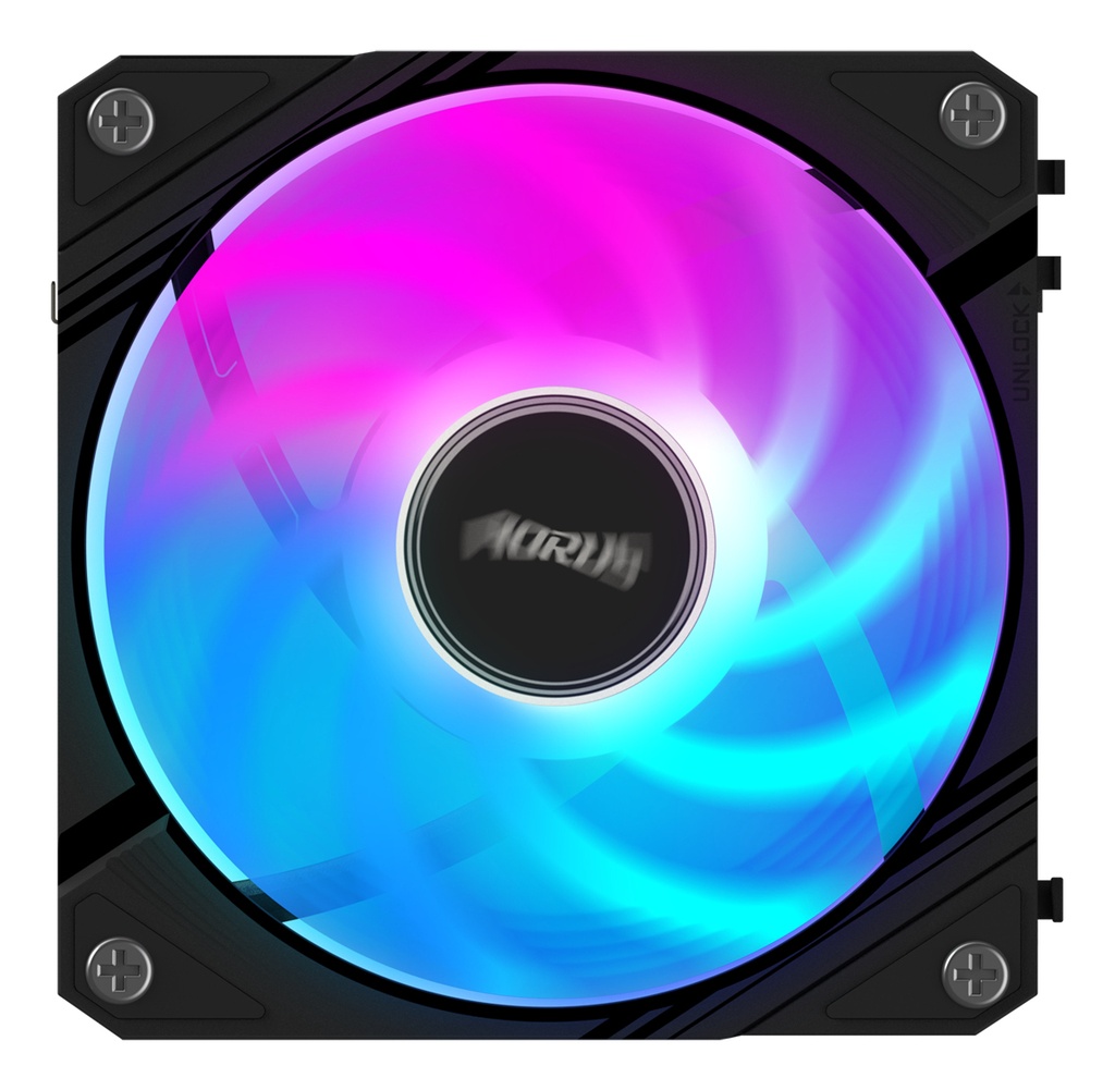 Gigabyte Aorus EZ Chain ARGB 120mm kassavifta, svört - image 5 [a15f7a38a1]