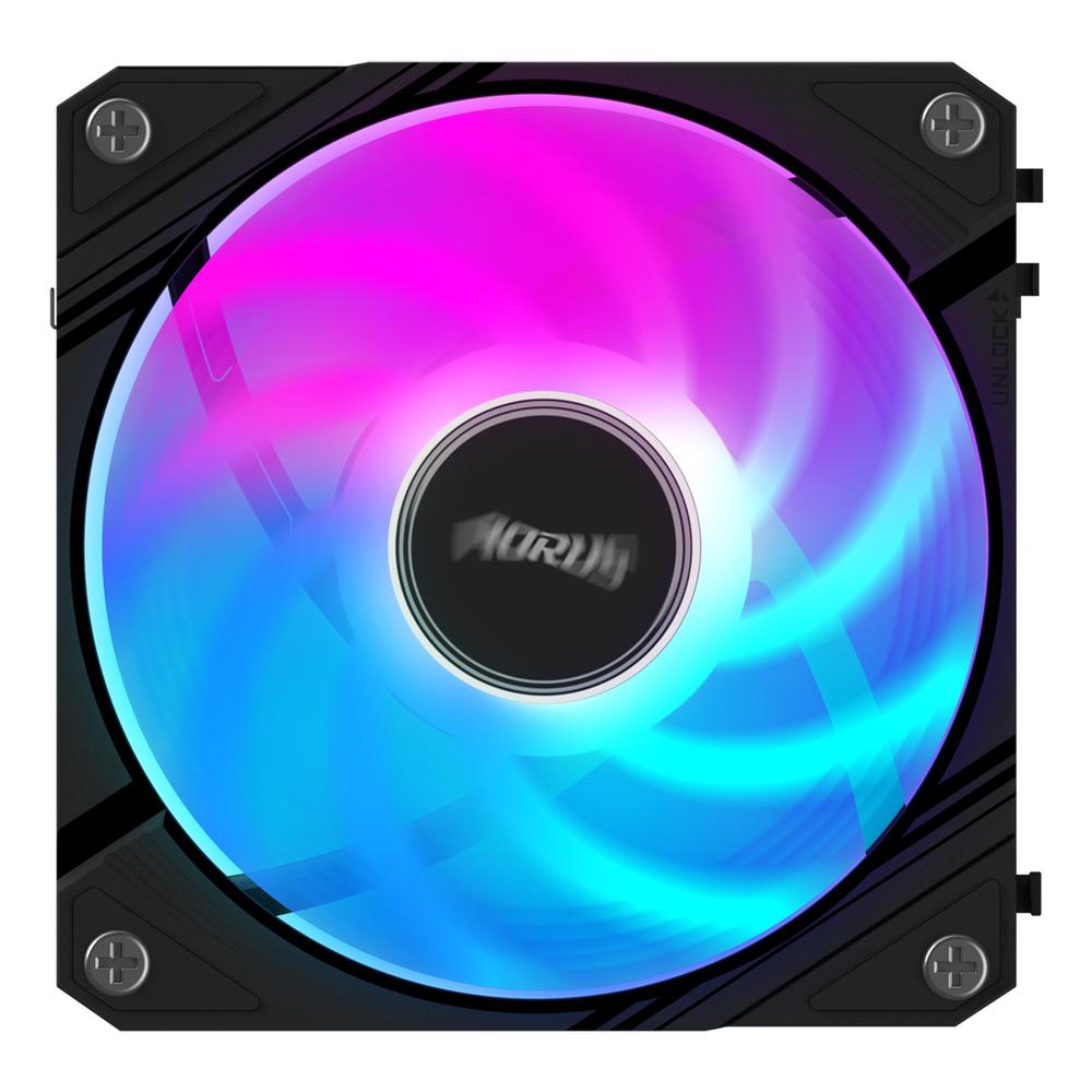 Gigabyte Aorus EZ Chain ARGB 120mm kassavifta, svört - image 6 [2853abf855]