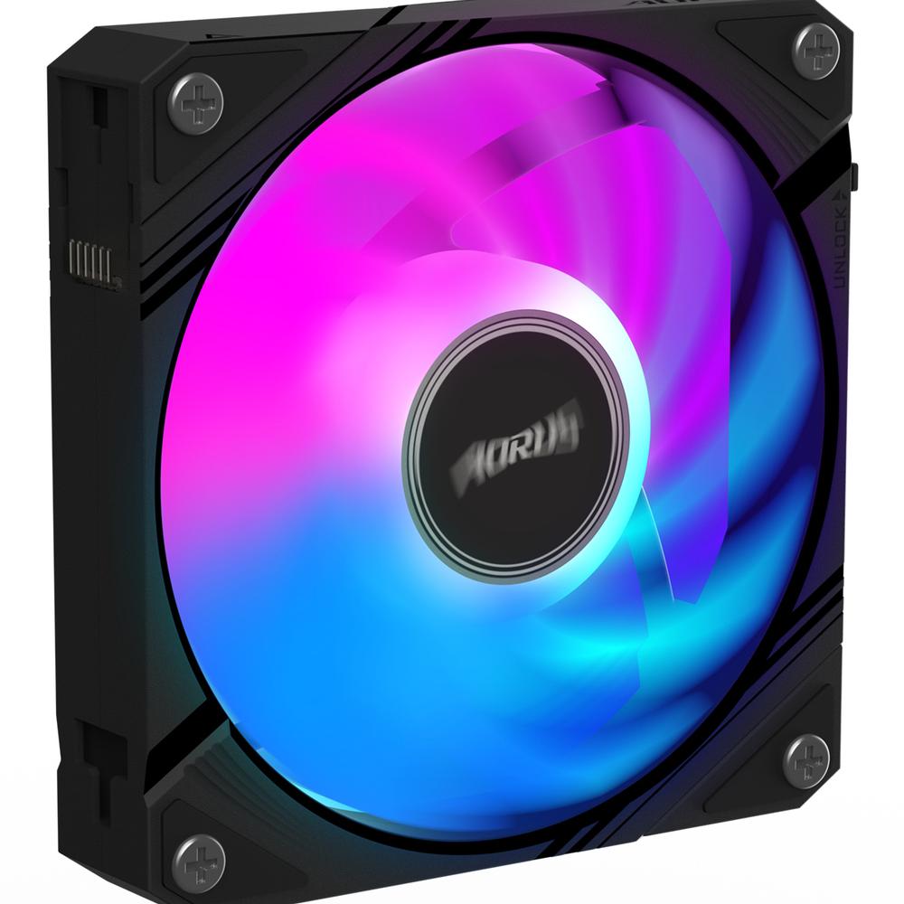 Gigabyte Aorus EZ Chain ARGB 120mm kassavifta, svört - image 8 [0c7f3325c7]