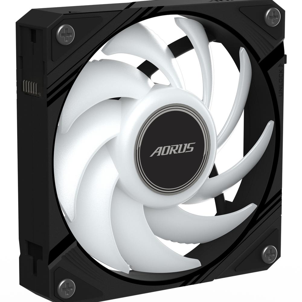 Gigabyte Aorus EZ Chain ARGB 120mm kassavifta, svört - image 14 [a20257fc22]